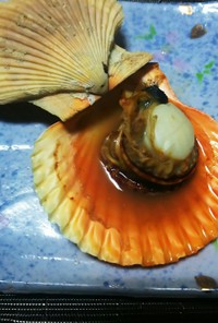 長島産ヒオウギ貝のオーブントースター焼き