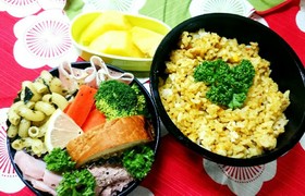 大人のX'masバランスお弁当。