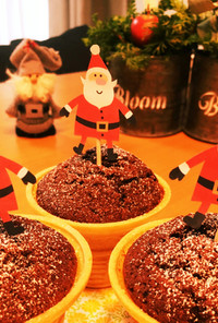 クリスマス♪簡単♪濃厚チョコマフィン