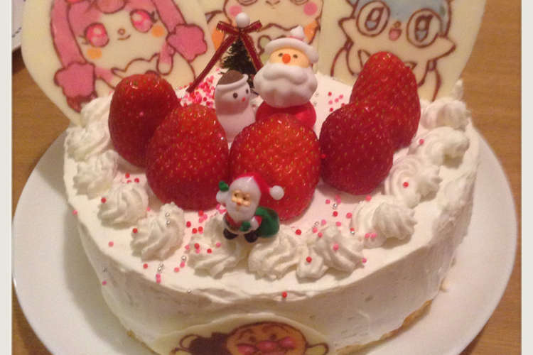 キャラチョコ クリスマスケーキ レシピ 作り方 By くらちこ クックパッド