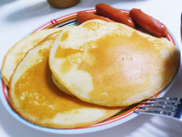 米粉 自家製パンケーキミックス レシピ 作り方 By ちごみん クックパッド