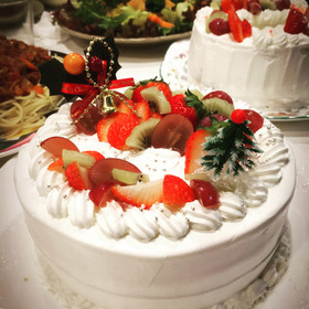 クリスマスデコレーションケーキ