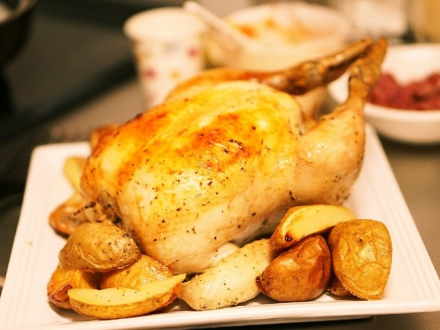 ローストチキン ブライン法 覚書 レシピ 作り方 By 柚子と苺 クックパッド 簡単おいしいみんなのレシピが357万品