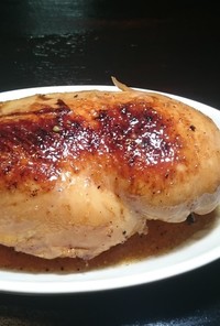 鶏ハム(むね肉)ローストチキン風照焼き 