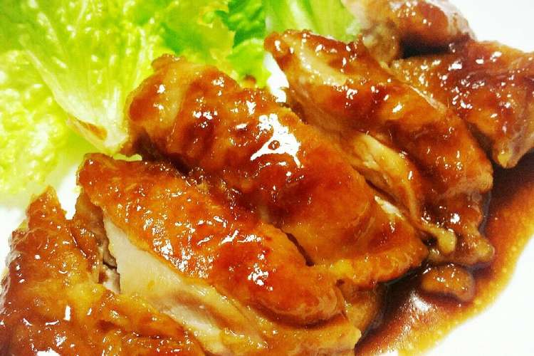 鶏ももで ガーリック照り焼きチキン レシピ 作り方 By カレンガール クックパッド