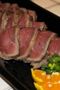 フライパンで作るシンプル簡単牛肉のたたき