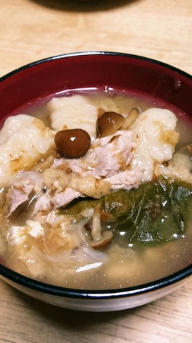 懐かしく 優しい だご汁