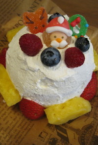お手軽♪クリスマスケーキ