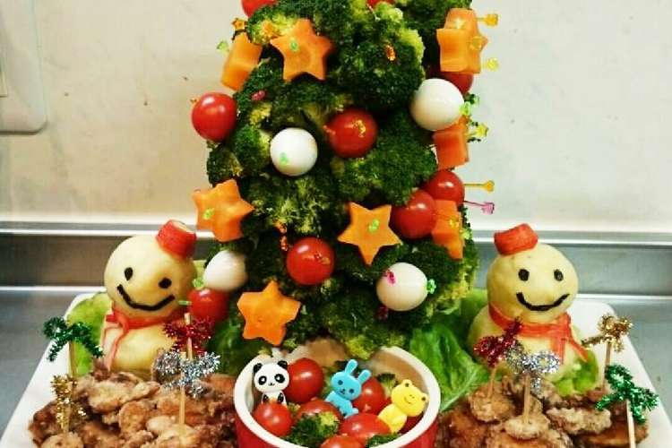 お野菜のツリーでチーズフォンデュ レシピ 作り方 By 由希恵cooking クックパッド