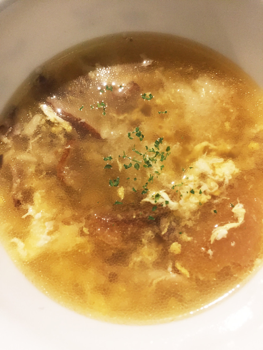 スペインのにんにくのスープ の画像