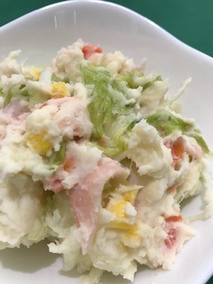 ♡レタス入りが美味しい☆ポテトサラダ♡の画像