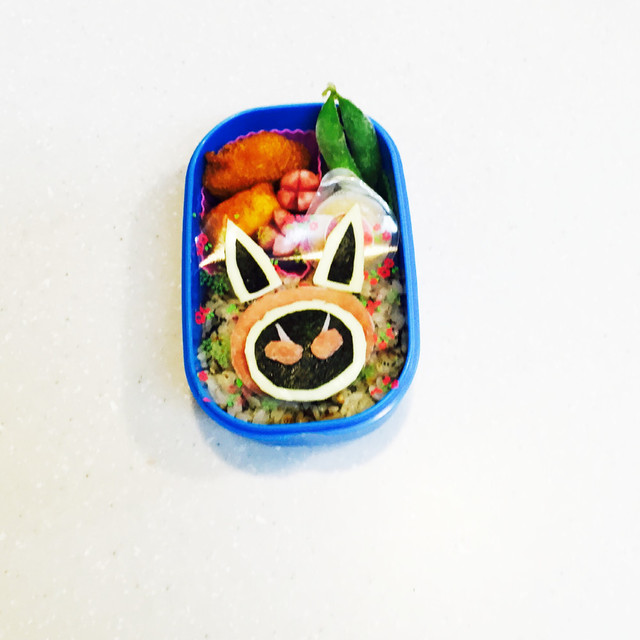 Usaピョン エンペラーモード キャラ弁 レシピ 作り方 By ゆうくん チロママ クックパッド