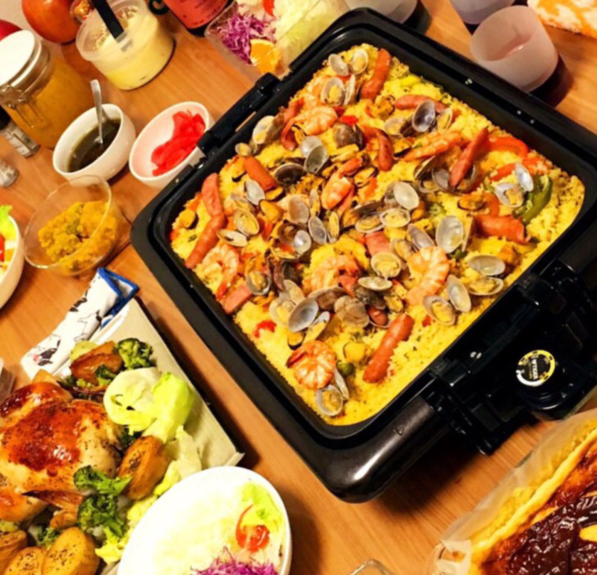 本場の味★ホットプレートで時短パエリア！ by orange365 【クックパッド】 簡単おいしいみんなのレシピが344万品
