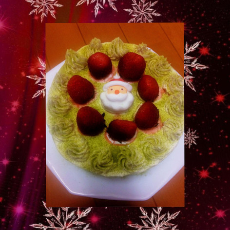 Happy Merry クリスマスケーキ
