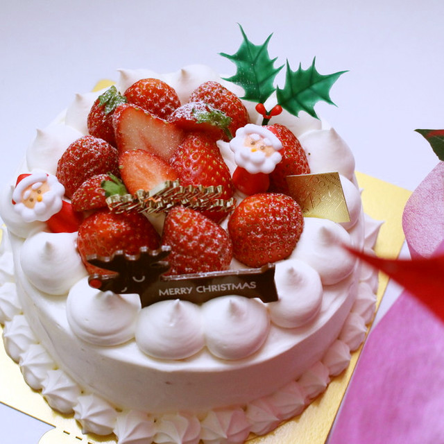 イチゴのクリスマスケーキ レシピ 作り方 By ピンクナパージュ クックパッド