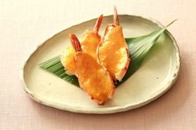 海老の黄金焼(和風黄味焼き)