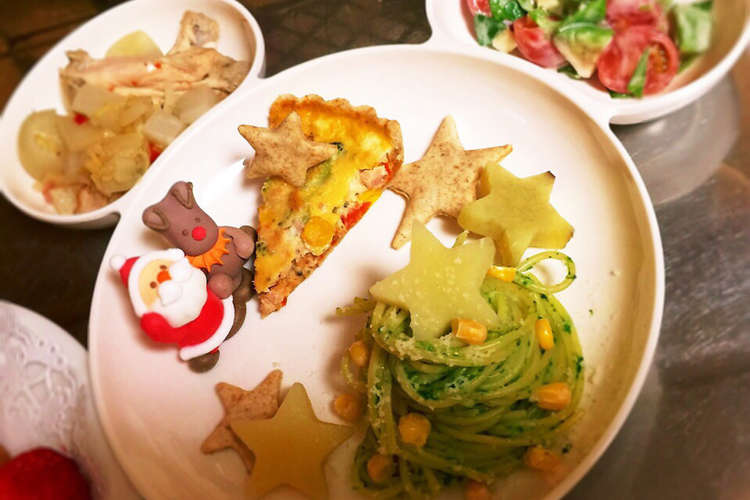 幼児食 クリスマスプレート レシピ 作り方 By Sye O クックパッド 簡単おいしいみんなのレシピが350万品