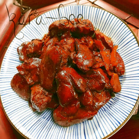 鶏レバーの甘辛佃煮♡下処理簡単5分でOK