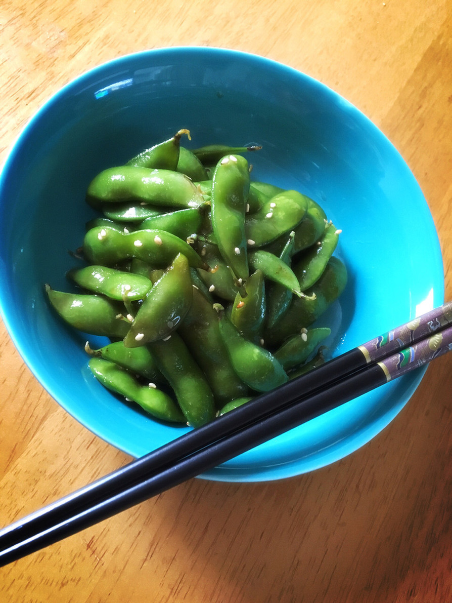 ３分で簡単おつまみ★ナムル風枝豆の画像