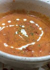 簡単、美味しいトマトスープ