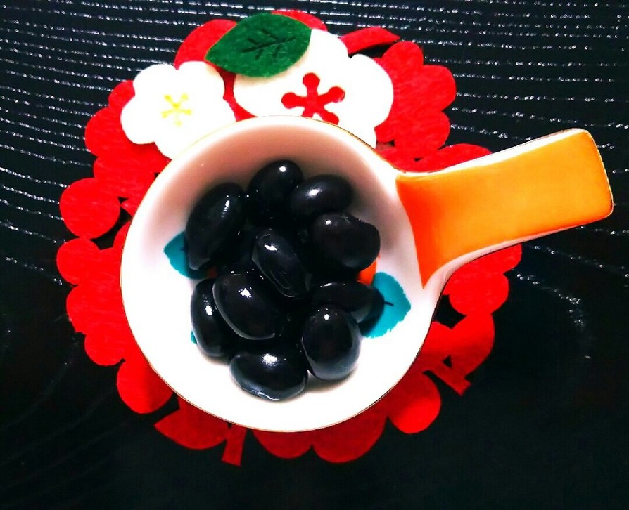 低糖質レシピ☆おせちに！黒豆の画像