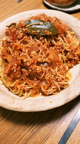 時短♪ミートパスタ♪