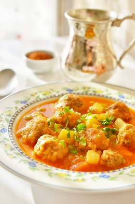トルコの家庭料理☆煮込みキョフテ