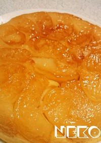 片手鍋(フライパン)deリンゴケーキ