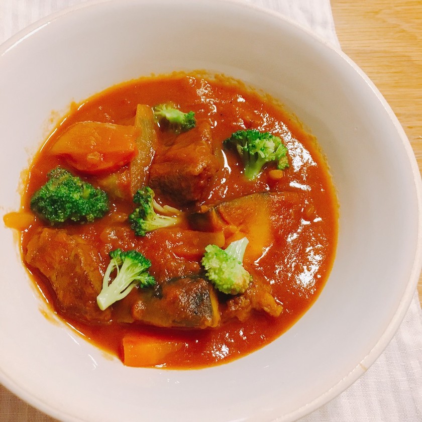 生姜とトマトの魚のシチュー レシピ