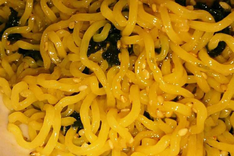 ちぢれ麺で油そば的な レシピ 作り方 By ゆぅﾏﾏ クックパッド