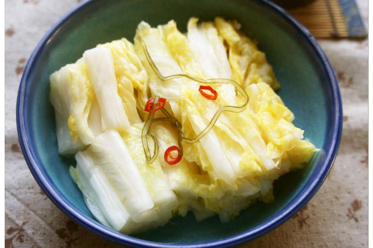 昔ながらの白菜の漬物 レシピ 作り方 By Chapkanon クックパッド