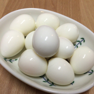 ◆ 簡単！つるつる！うずらのゆで卵 ◆の写真