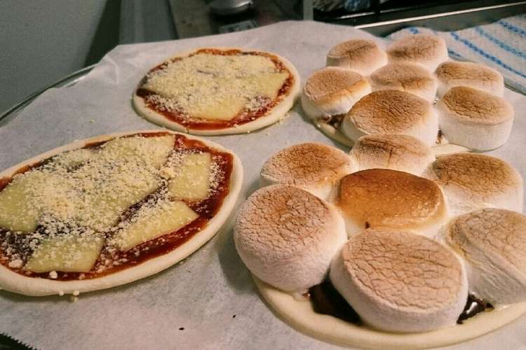 簡単ピザ生地 マシュマロ チーズ レシピ 作り方 By ｋ ｋ クックパッド 簡単おいしいみんなのレシピが354万品