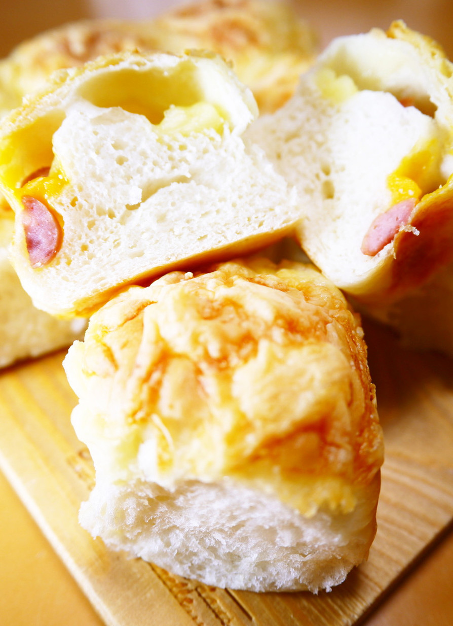 ウインナーチーズソフトフランスちぎりパンの画像