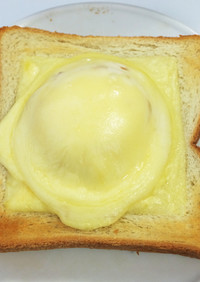 雪見だいふくトースト！チーズの塩味が最高