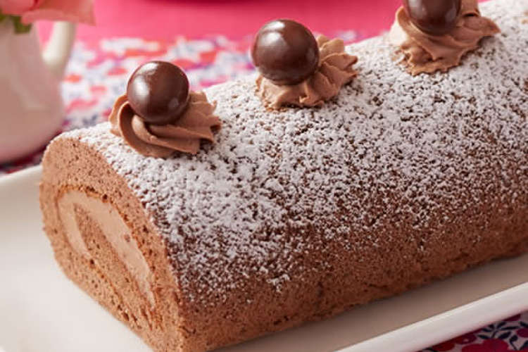 チョコロールケーキ レシピ 作り方 By 明治十勝フレッシュ クックパッド 簡単おいしいみんなのレシピが350万品