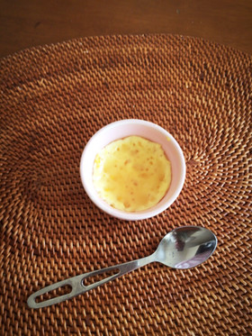 レンジで簡単!なめらかプリン