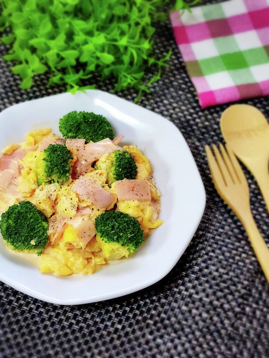 ♡ブロッコリーと卵のオーロラサラダ♡の画像