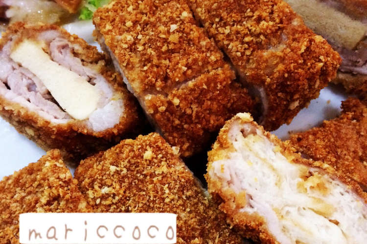揚げないカツ 高野豆腐 車麩 ダイエット レシピ 作り方 By Mariccoco クックパッド