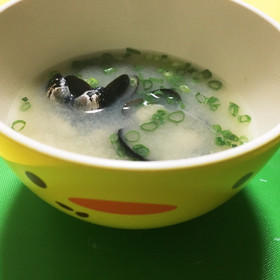 母のコツで旨☆シジミのお味噌汁