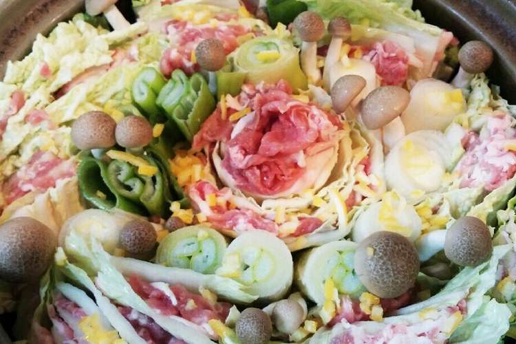 白菜と豚肉の重ね蒸し煮 レシピ 作り方 By みずくみさん クックパッド 簡単おいしいみんなのレシピが373万品