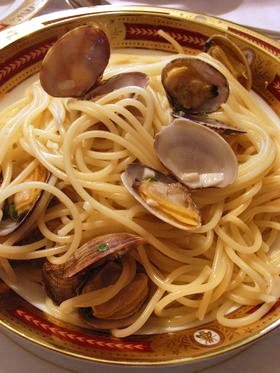 あさりのパスタVongoleBianco