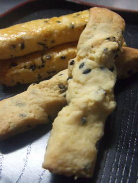 塩ごまクッキー