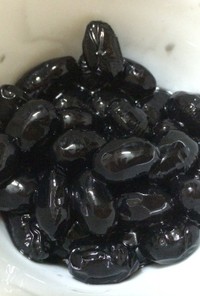 黒豆の煮物