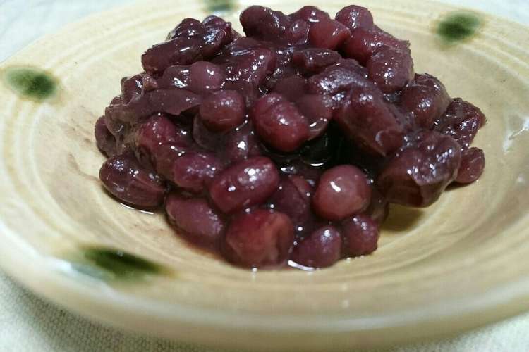 小豆の煮方 お餅のお供 レシピ 作り方 By わこぞー クックパッド 簡単おいしいみんなのレシピが352万品