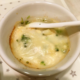 離乳食後期 ブロッコリーと豆腐のグラタン