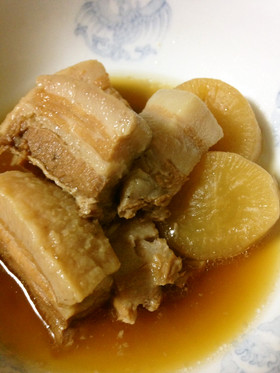 圧力なべの あっさり柔らかいんです豚角煮