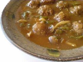 モテる!コロコロ!ミートボールカレー