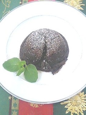 炊飯器で☆フォンダンショコラ