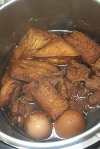 トロウマ！圧力鍋～豚の角煮と濃厚煮卵